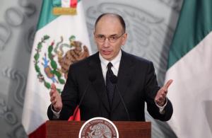 Letta anunció que Italia y México "tienen la intención de reforzar su colaboración en el marco del Grupo de los Veinte (G20), que México presidió con éxito en 2012". 